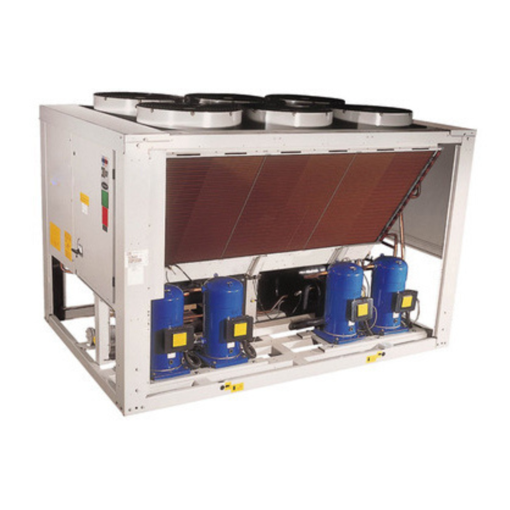 Scroll control chillers